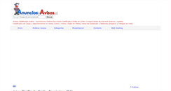 Desktop Screenshot of anunciosyavisos.cl